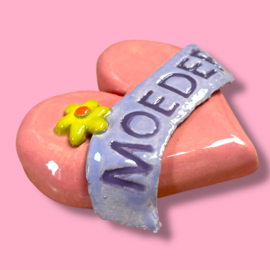 Tattoo hart peach