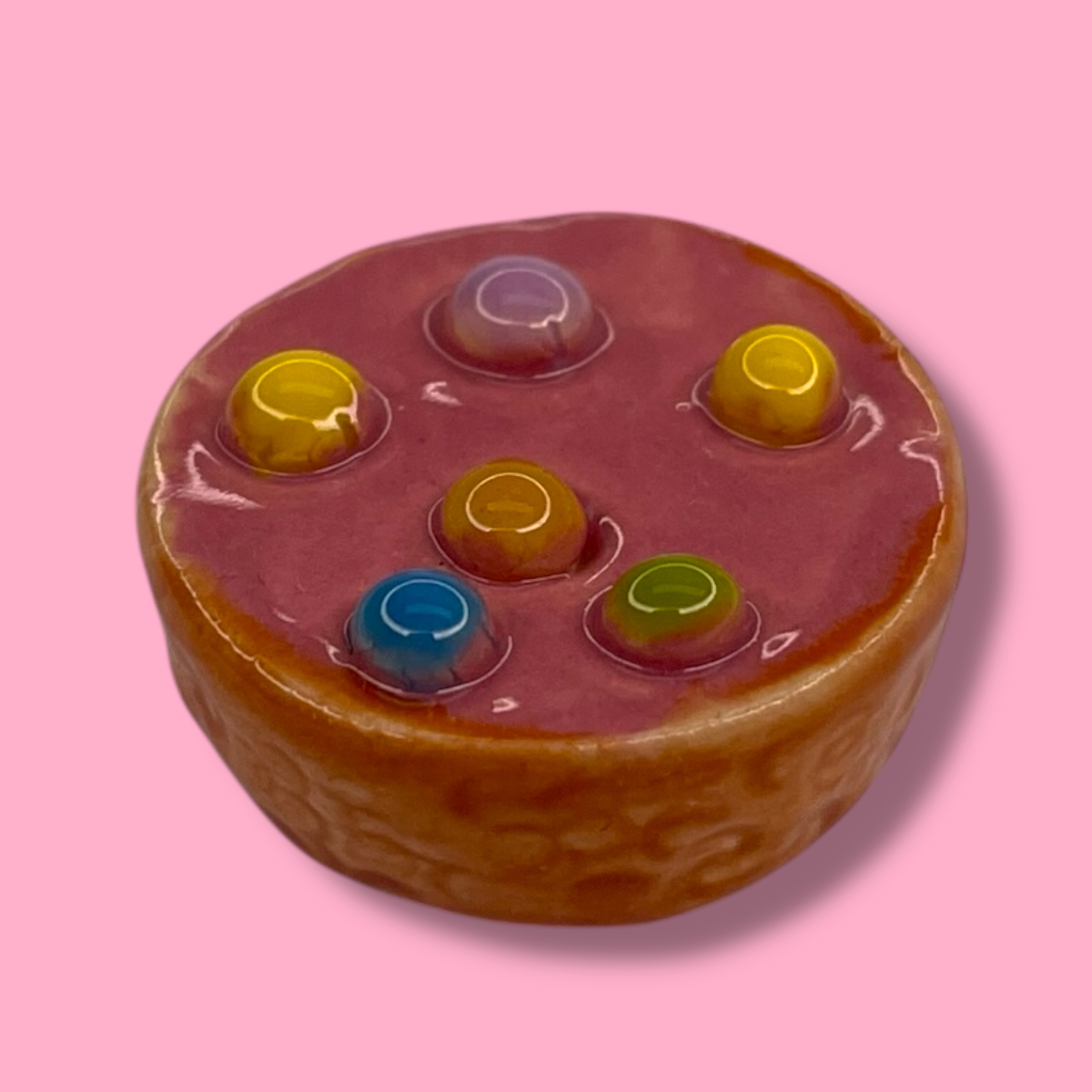 Broche confetti koek