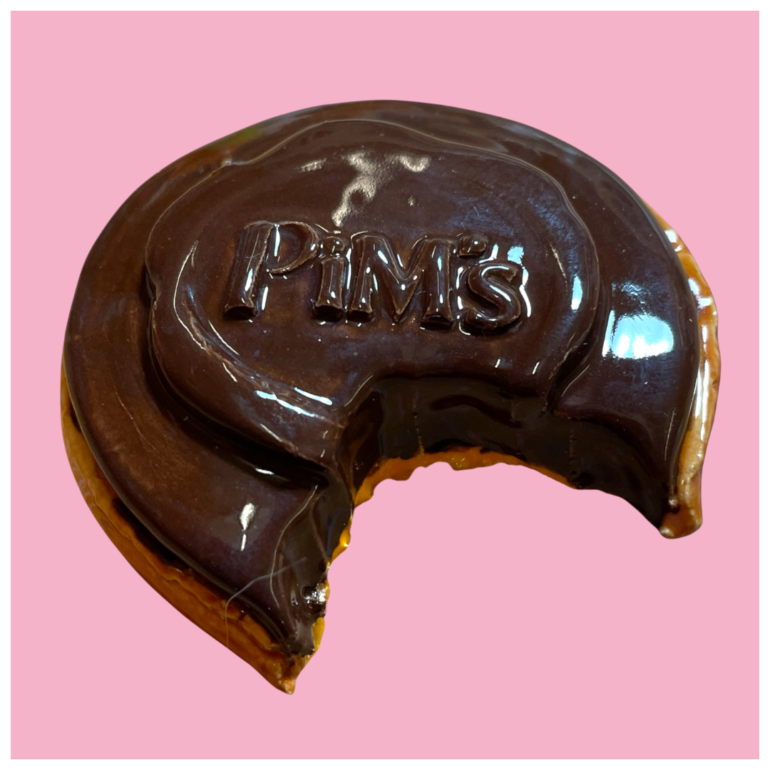 Pim's koekje van keramiek