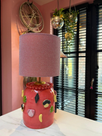 Snoepjeslamp kies je eigen kleur MET Electra ZONDER lampenkap