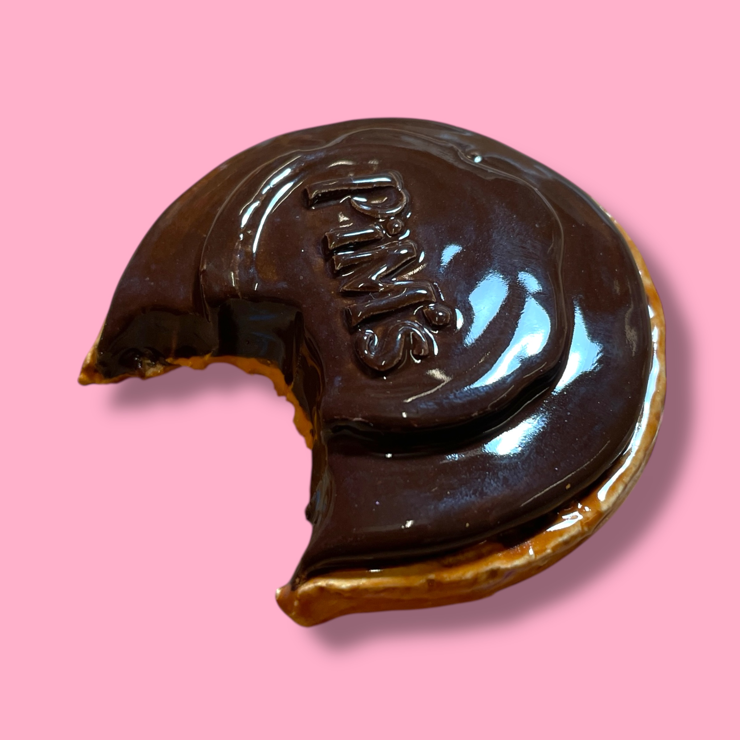 Pim's koekje van keramiek
