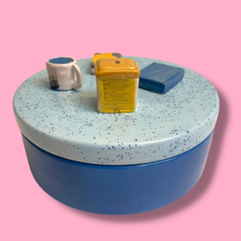Maatwerk koektrommel Thee en bijbels