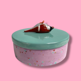 Koektrommel dode mus -kies je eigen kleuren trommel-