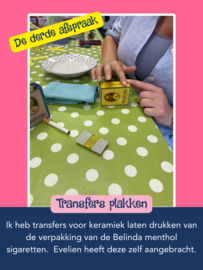 Troostkeramiek: Belinda menthol sigaretten