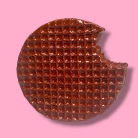 Stroopwafel van keramiek