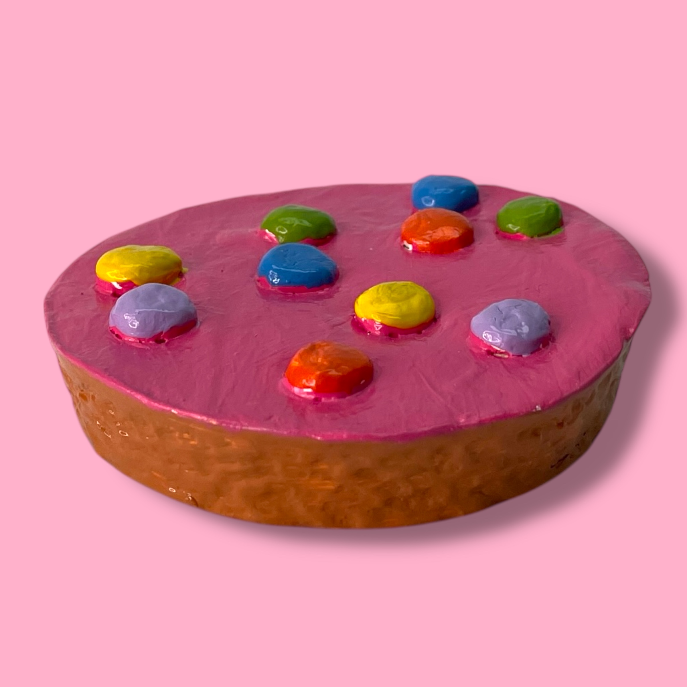 Instagram LIVE workshop: roze koek + confetti koek
