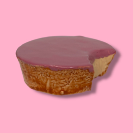 Mini urn 'roze koek'