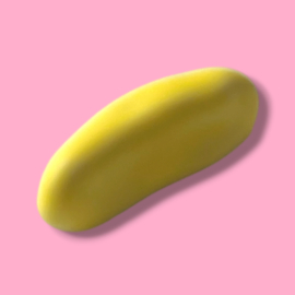 Bananen schuimpje van keramiek