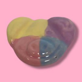 Regenboog Biggetje broche 1