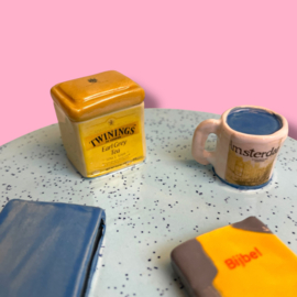 Maatwerk koektrommel Thee en bijbels