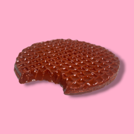 Stroopwafel van keramiek