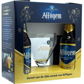 AFFLIGEM - GIFTPACK 4x4/30 + glas