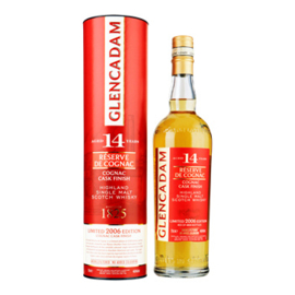 GLENCADAM 14 YEARS 2006  Cognac Cask Finish 70CL