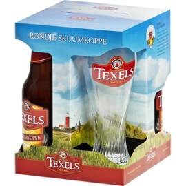 TEXELS - RONDJE SKUUMKOPPE 4x3/30 + glas