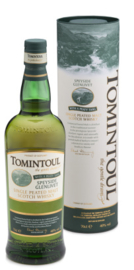 TOMINTOUL SINGLE MALT PEATY TANG WHISKY 0,70 LTR.