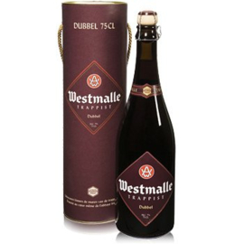 Westmalle Dubbel kado koker 75 cl