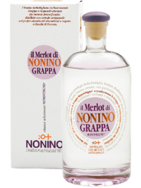 Nonino, Grappa Merlot in Giftpack