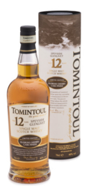 TOMINTOUL 12YO SINGLE MALT OLOROSO CASK FINISH 0,70 LTR.