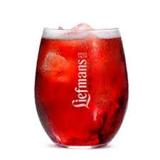 LIEFMANS FRUITBIERGLAS ON THE ROCKS