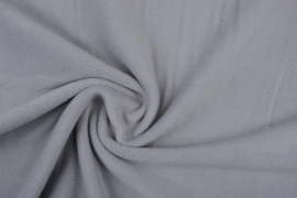 Polar Fleece  . Kleur zilver grijs  Art FB024  -  5  meter