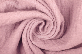Hydrofiel doek 100% cotton  Art 086  kleur  oud roze  5 meter voor
