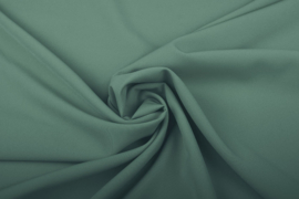 Crêpe viscose stretch   Art 034    donker oud groen