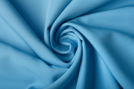 Crêpe viscose stretch   Art 080   blauw