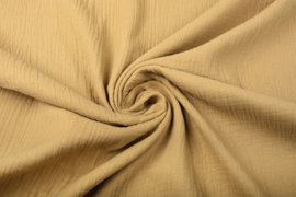 Nieuw !! Hydrofiel doek 100% cotton kleur 075  mokka   - 5 meter voor