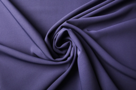 Crêpe viscose stretch   Art 069    donker lila