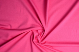 Tricot uni 155 cm breed kleur fuchsia . Art 040 - 5 meter