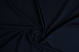 Tricot uni 155 cm breed kleur donkerblauw  Art 130 - 5 meter