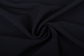 Crêpe viscose stretch   Art 022  zwart