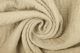 Hydrofiel doek 100% cotton Art 057 kleur  sand     5 meter voor