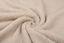 Teddy  kleur  L beige     Art 011   - 5 meter voor