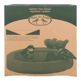 Bird bath concrete L