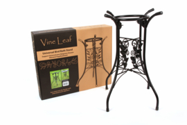 'vine leaf' universal bird bath stand