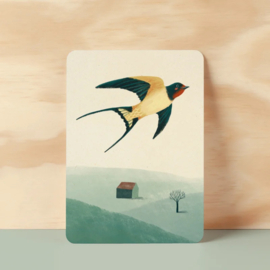 Postcard | Barn swallow