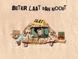 CT 141 ansichtkaart, Beter laat dan nooit