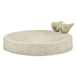 Bird bath concrete L