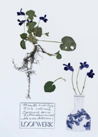 Herbarium Vazen Nr. 1 'Rotterdams blauw'