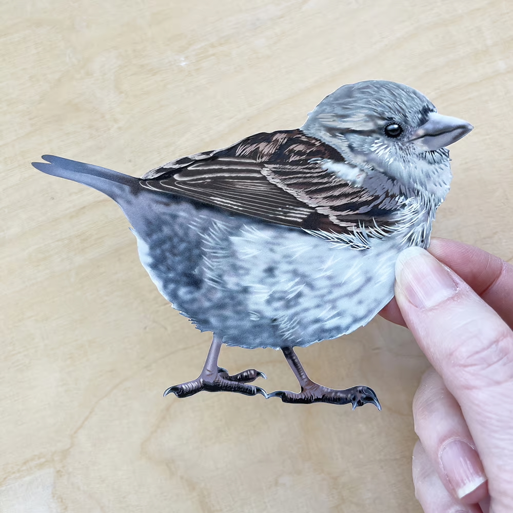 Huismus 2 | Muur-, Camperstickers