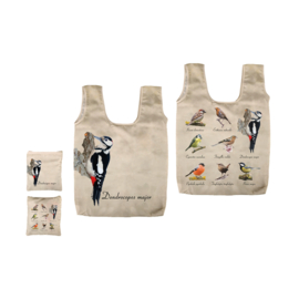 Foldable bag birds