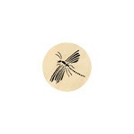 Zerschlagenen Libelle klein 13 mm