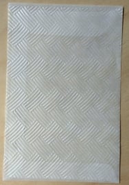 WEEFPATROON 10 Pergamijn enveloppen of bruine loonzakjes