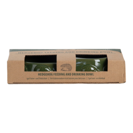 Egelvoeder- en drinkschaal