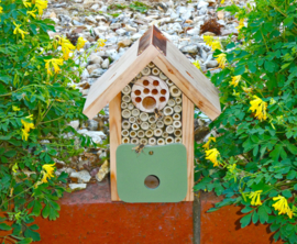 Solitaire bijen- en insectenhotel