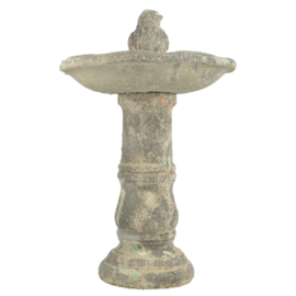 Terra Cotta Vogelbad op voet