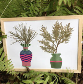 Herbarium Vazen Nr. 2 'Memphis'