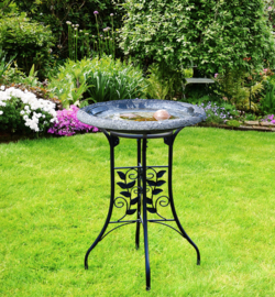 'vine leaf' universal bird bath stand