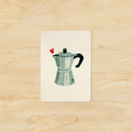 Note card | Coffee pot